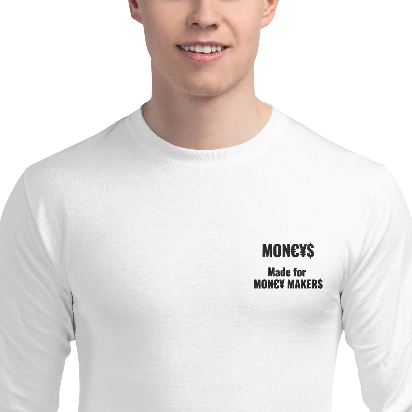 MON€¥$ x Champion SILENT LONG SLEEVE — DROP 01