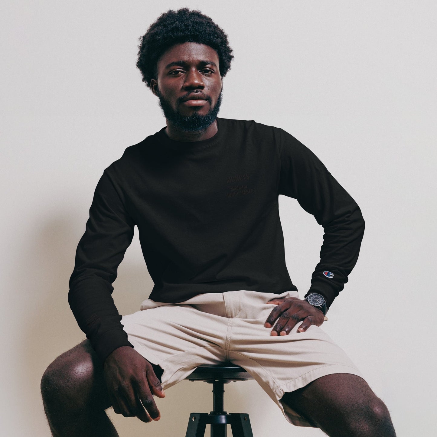 MON€¥$ x Champion SILENT LONG SLEEVE — DROP 01