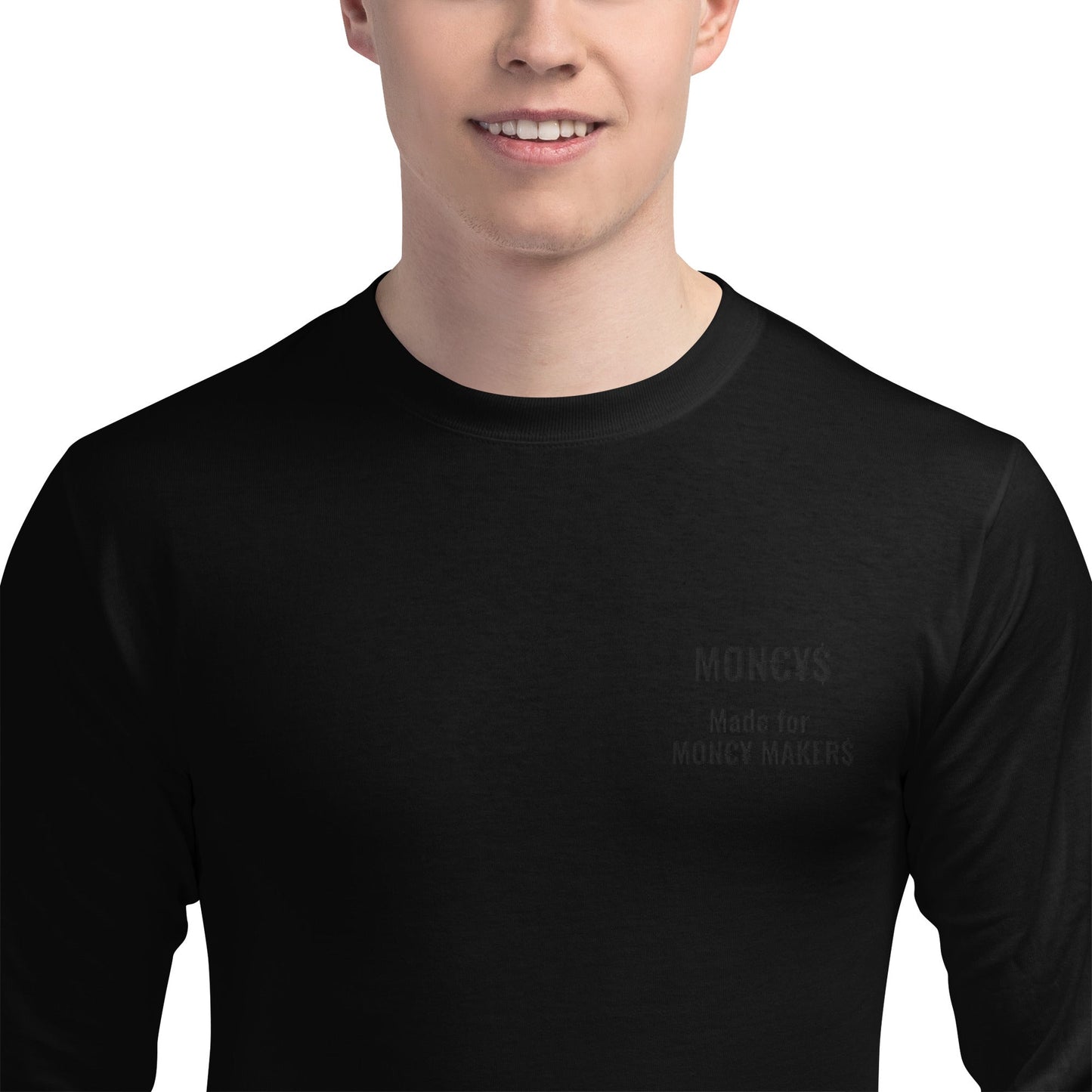 MON€¥$ x Champion SILENT LONG SLEEVE — DROP 01