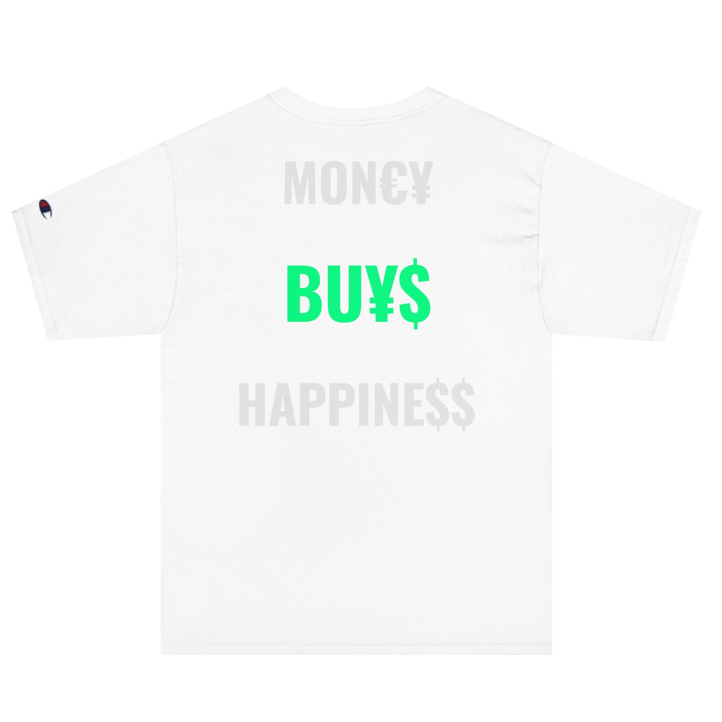 HAPPINE$$ TEE x Champion — DROP 01