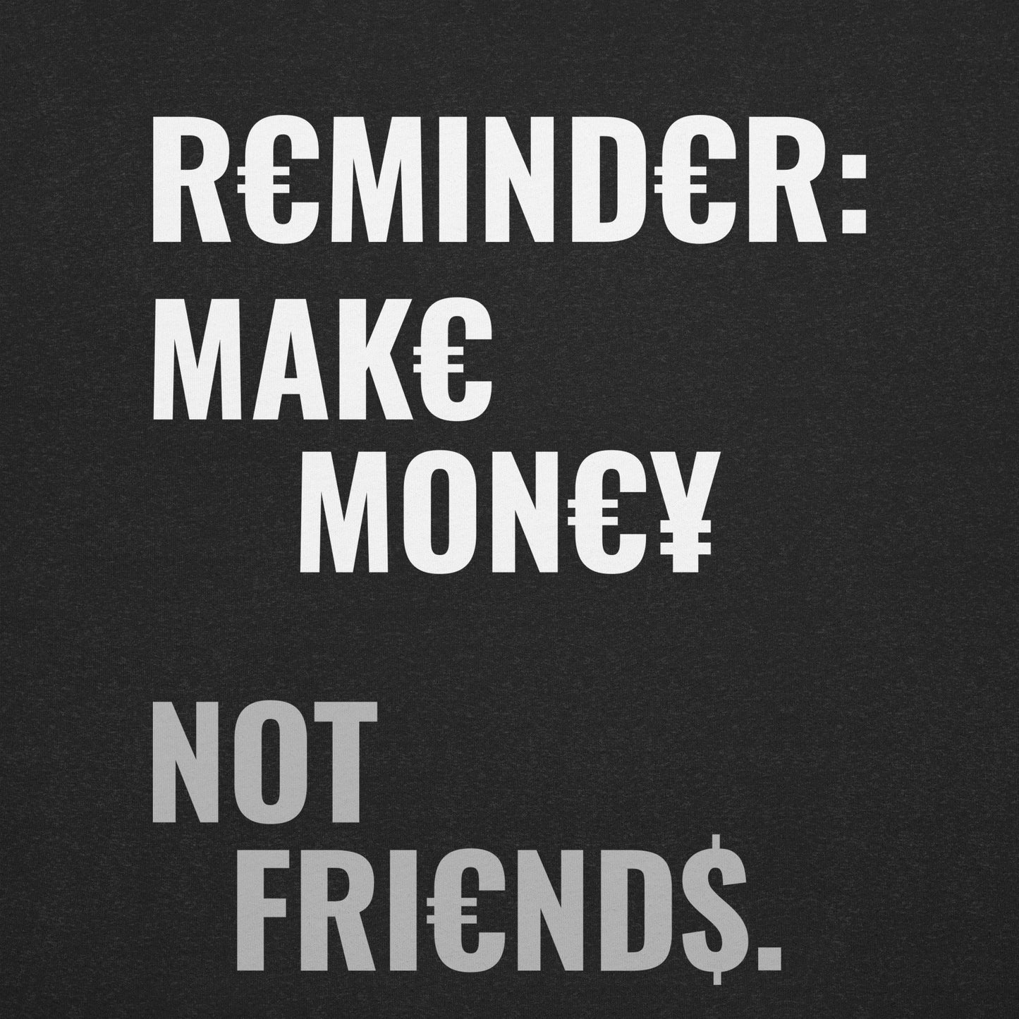 REMINDER TEE — DROP 01